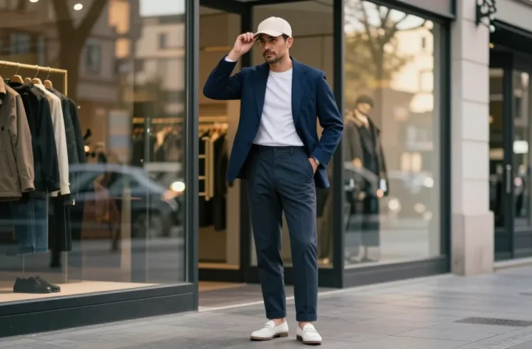 10 Smart Casual Men Outfit Ideas With a Cap