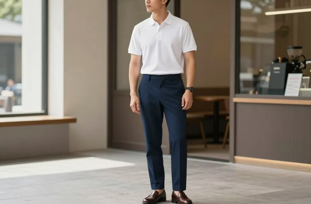 15 Smart Casual Polo and Chinos Outfits for Men
