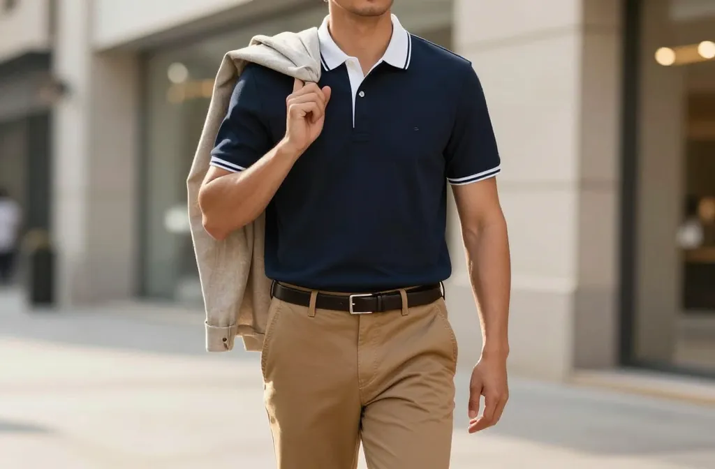 12 Smart Casual Chinos and Polo Outfits for Men