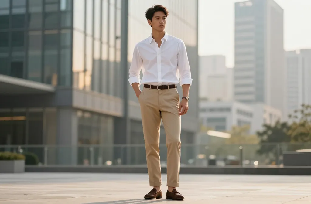 15 Smart Casual Chinos and Shirt Outfits for Men