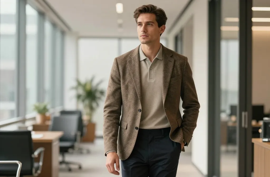12 Smart Casual Office Outfit Combinations for Men