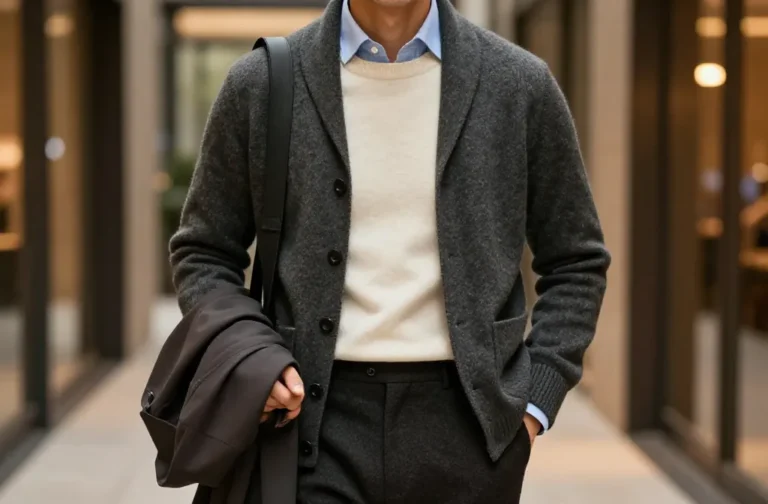 12 Layered Quiet Luxury Outfits for Cooler Days for Men Who Prefer Easy Style: Effortless Warmth