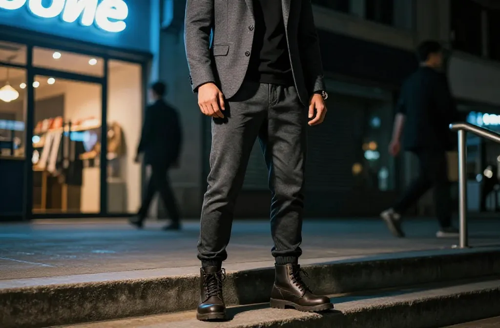 12 Streetwear Outfits with Boots and Loafers for Men to Try: Bold Fits