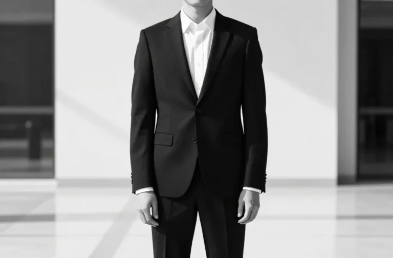 15 Black and White Minimalist Outfit Ideas for Men That Pop