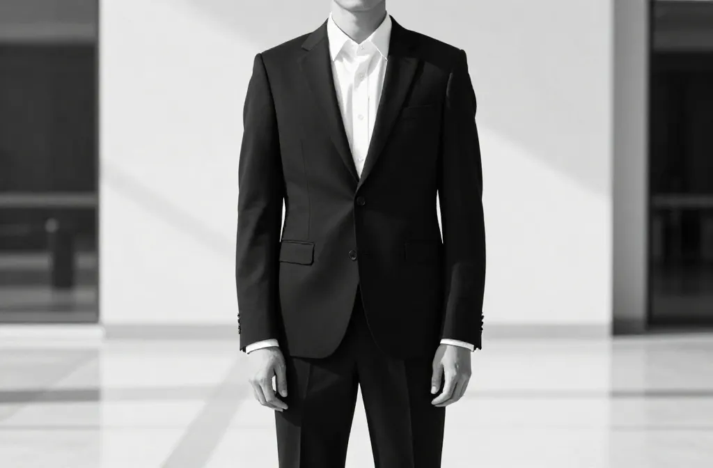 15 Black and White Minimalist Outfit Ideas for Men That Pop